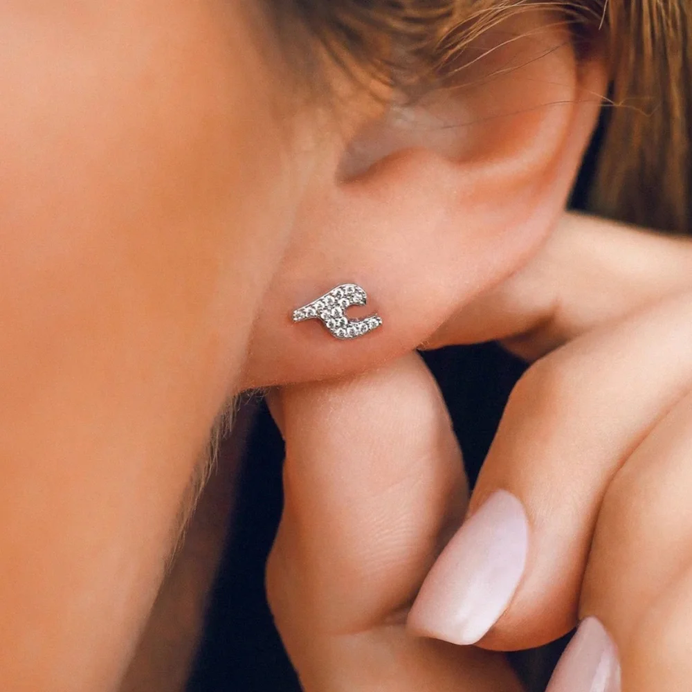 Beachy jewelry set: earrings and ring